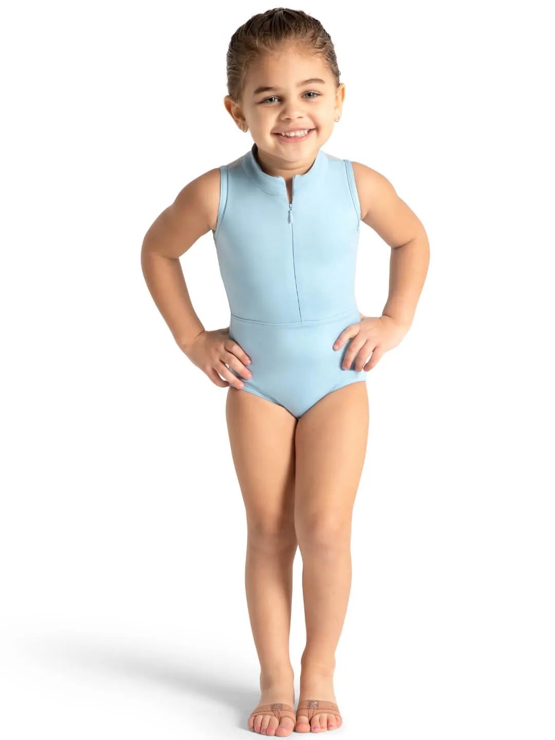 12002C Zip Front Leotard