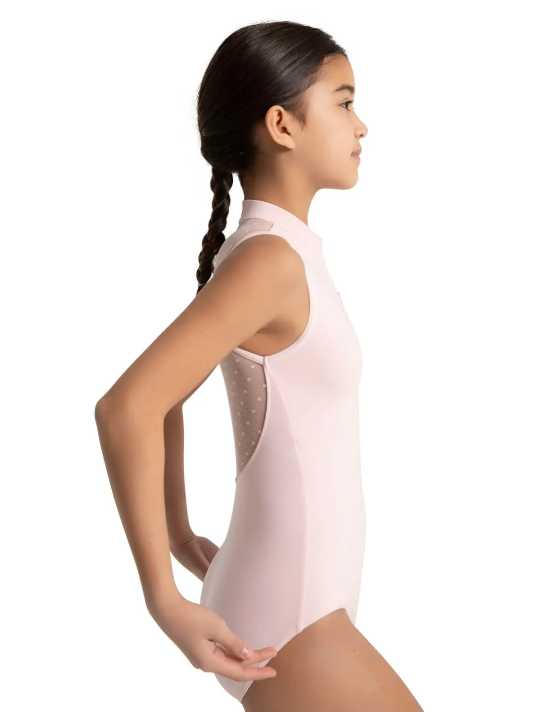 12002C Zip Front Leotard