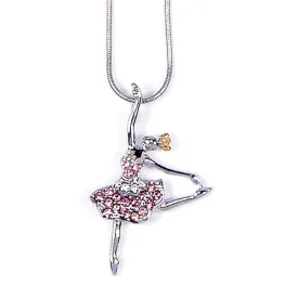 2784 Dancer Necklace w/ Crown