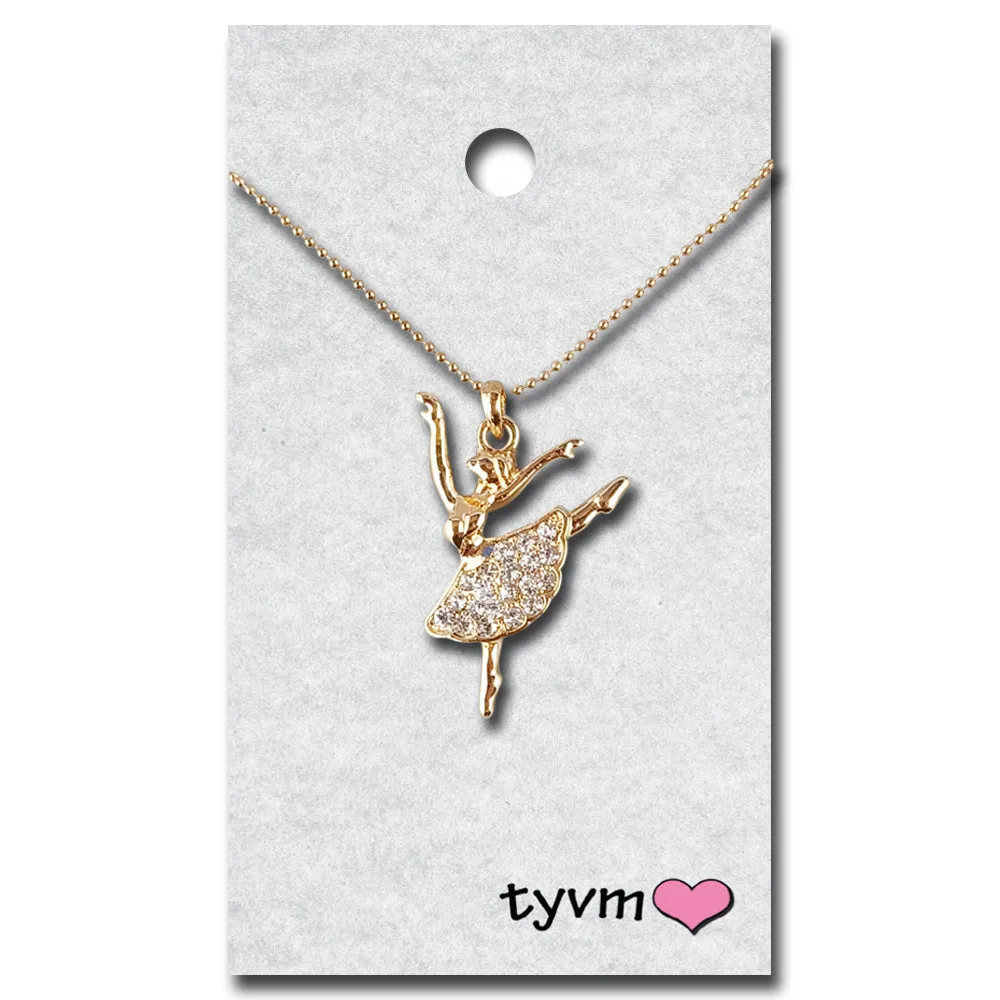 79816 Crystal Ballerina Necklace