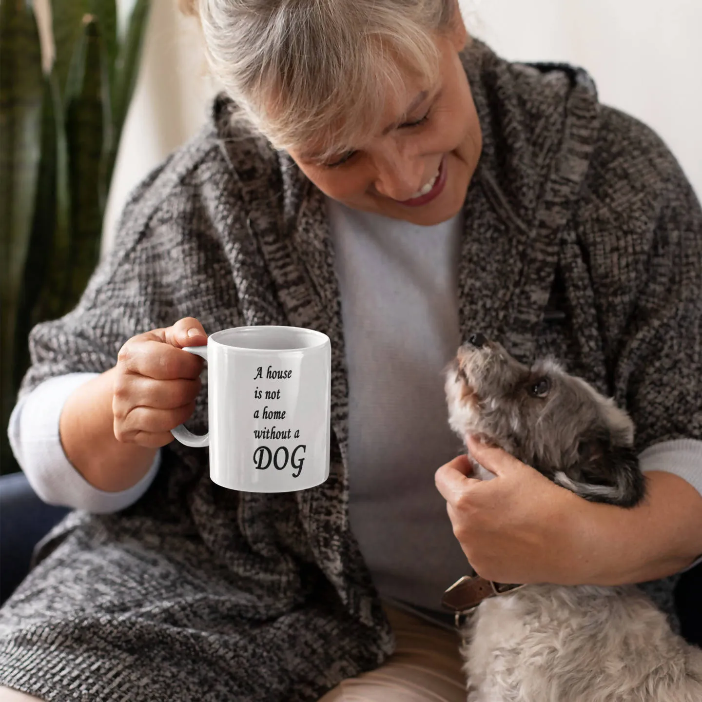 A House Is Not A Home Without A Dog Mug