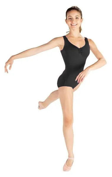 Adult Tank Leotard with Front Pinch D7500