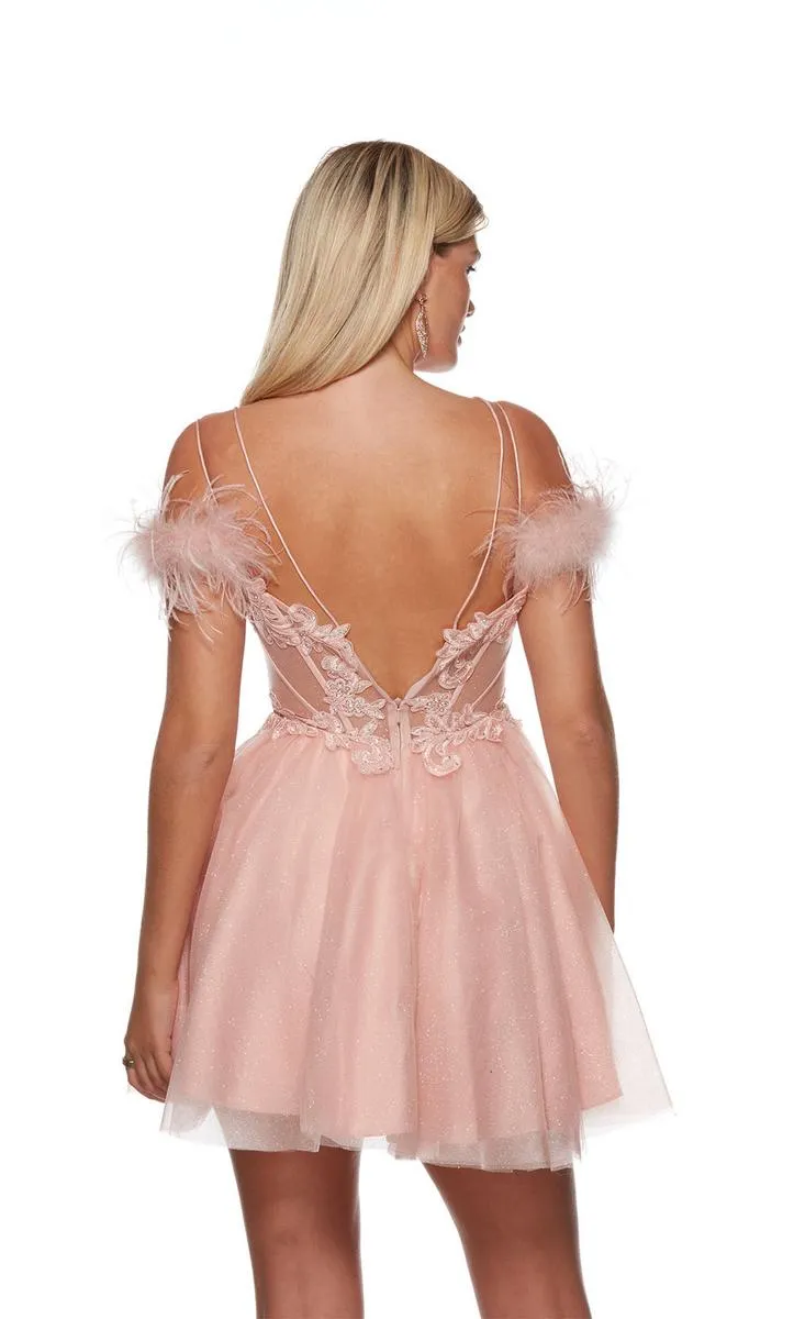 Alyce Paris A-Line Short Homecoming Dress 3129