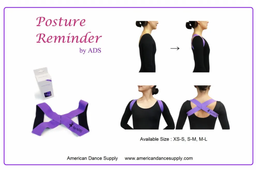 American Dance Supply Posture Reminder