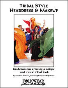 American Tribal Style Headdress & Makeup Booklet