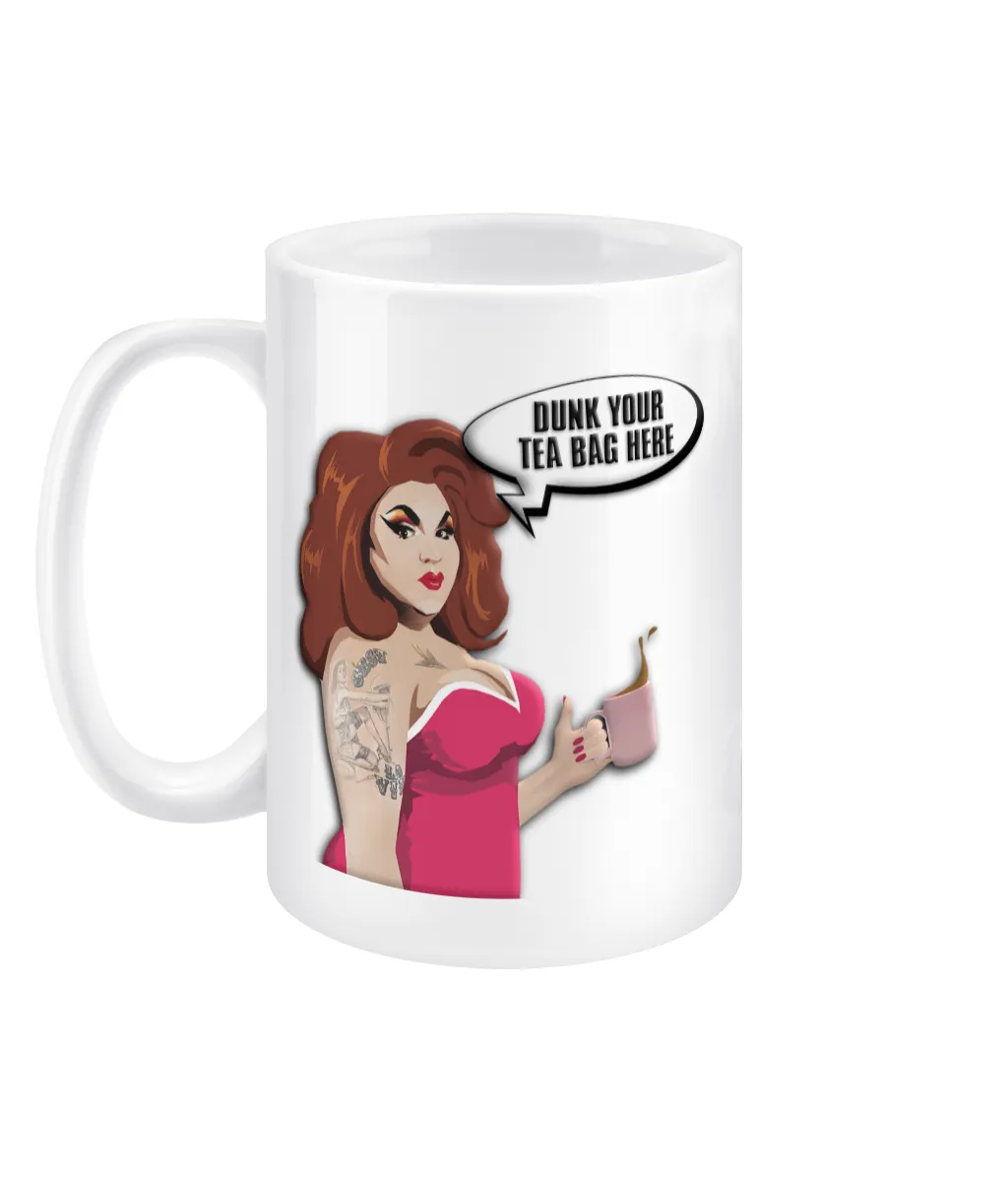 Amy LaQueefa Tea Bag, 15oz Mug