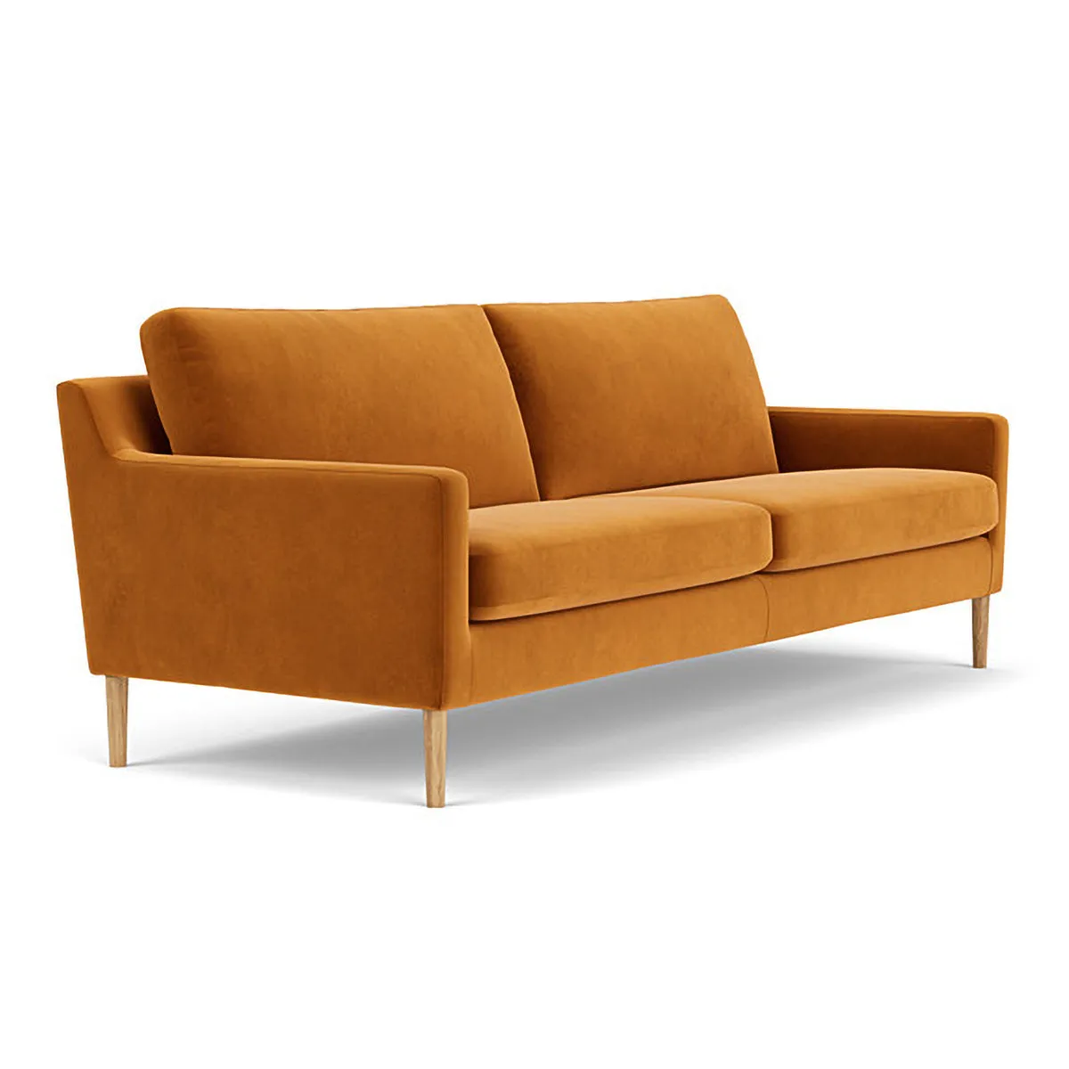 Astha Velvet 3 Seater Sofa