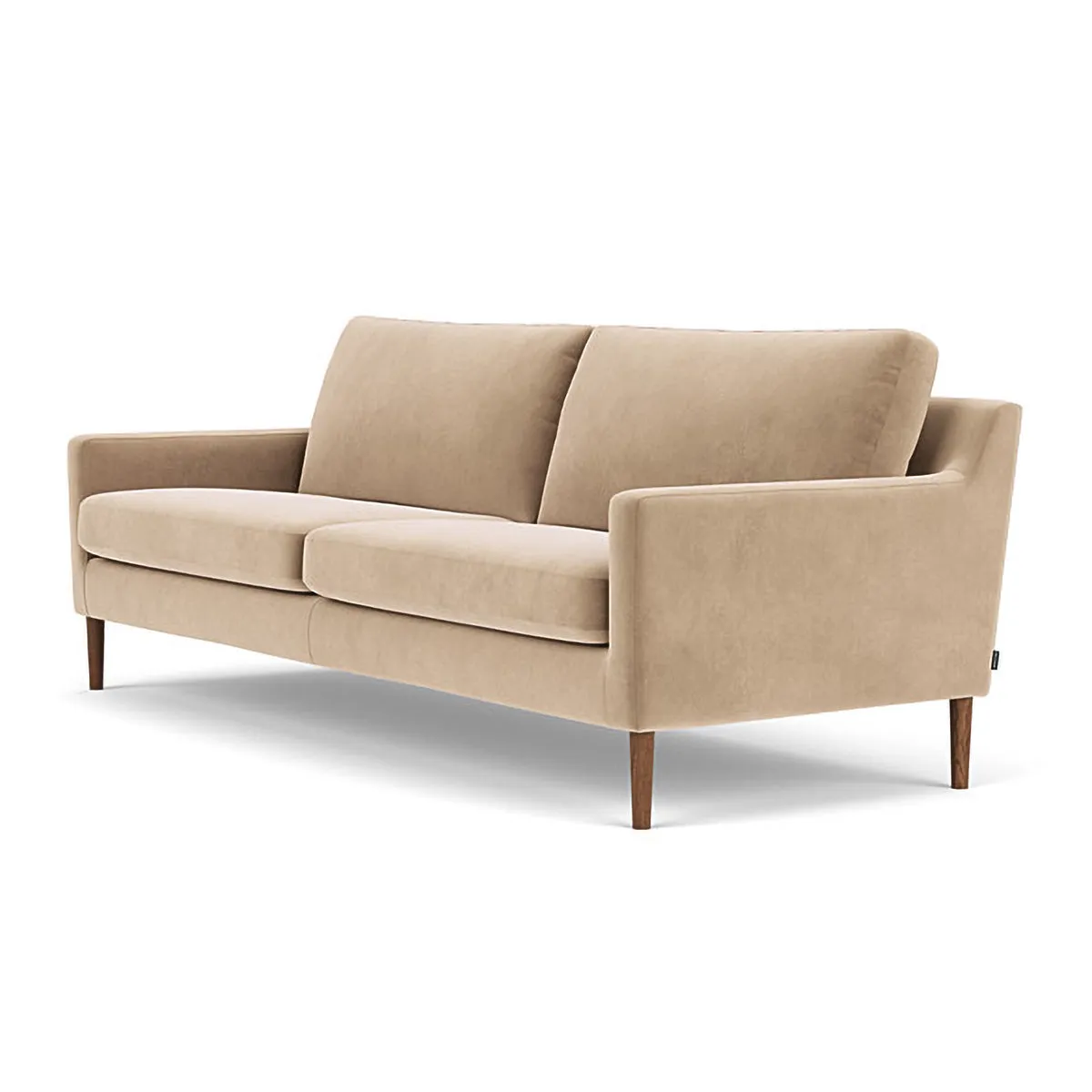 Astha Velvet 3 Seater Sofa