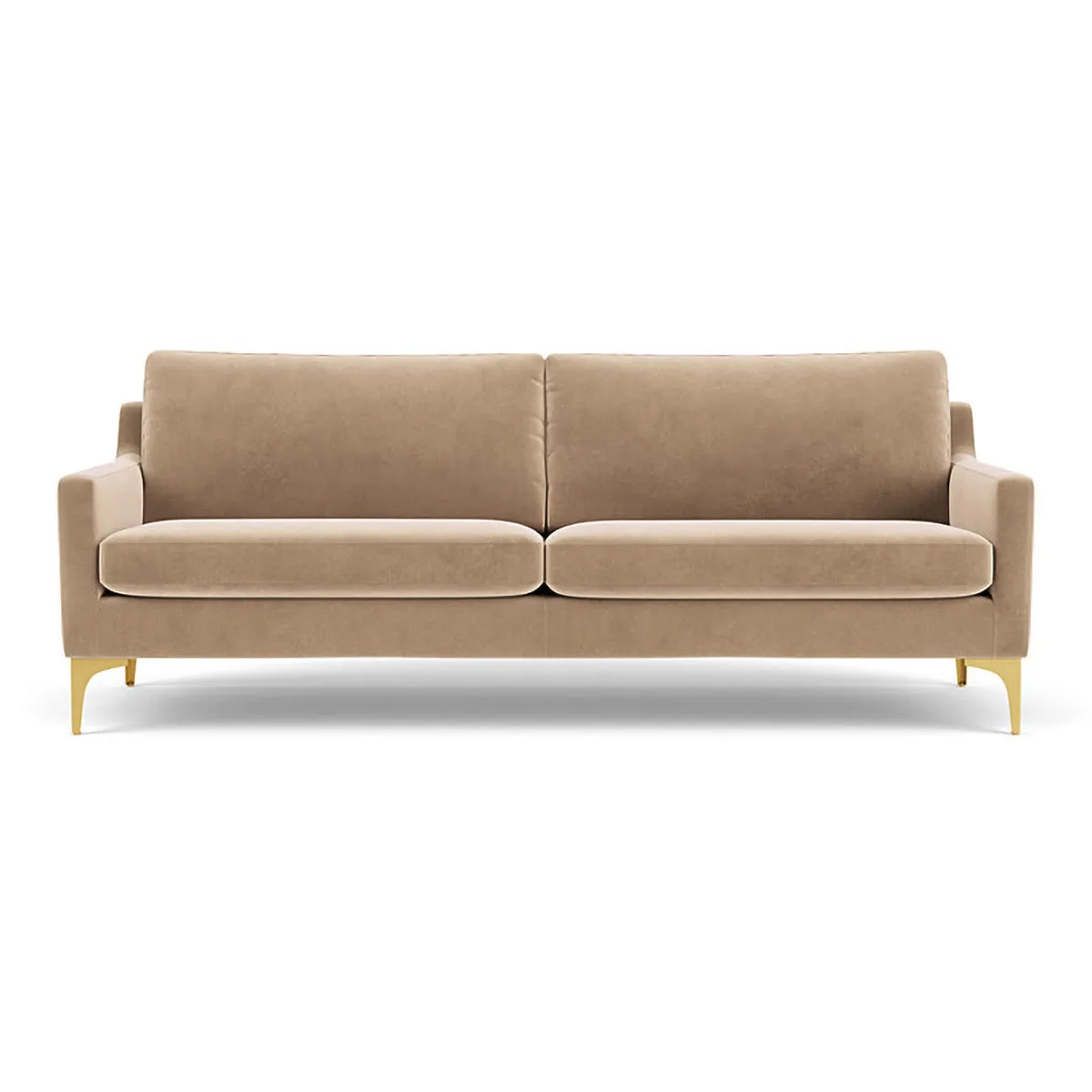 Astha Velvet 3 Seater Sofa