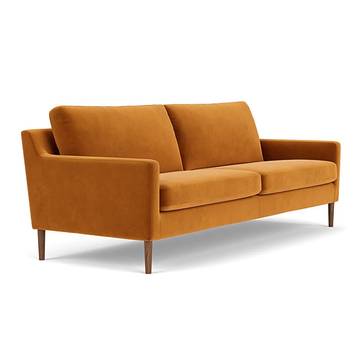 Astha Velvet 3 Seater Sofa