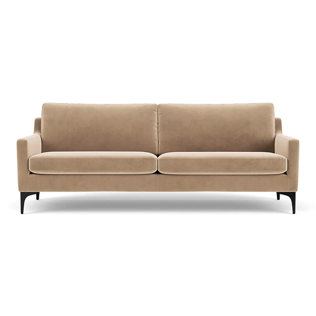 Astha Velvet 3 Seater Sofa