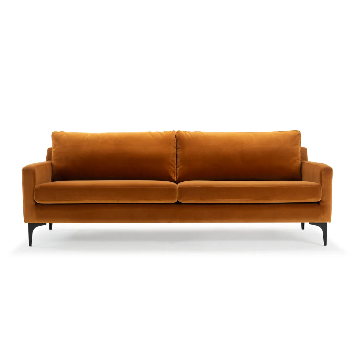 Astha Velvet 3 Seater Sofa