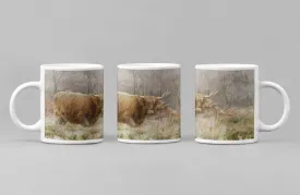 Autumnal Highland Cow Mug