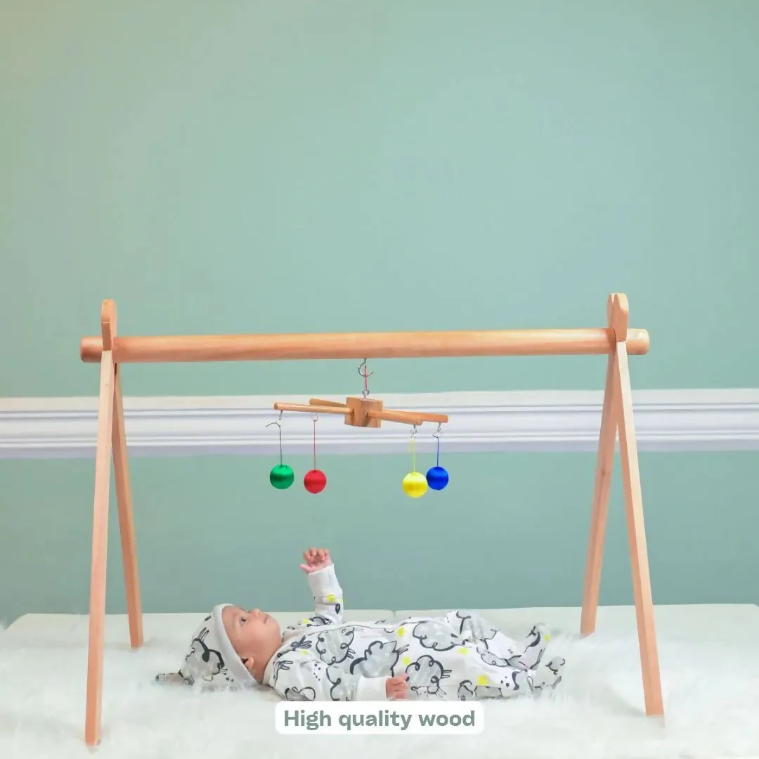 B4BRAIN Activity Gym  3 Mobiles with Hanger For Newborn Baby