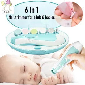 Baby 6 in1 Electric Adult Baby Nail Clipper