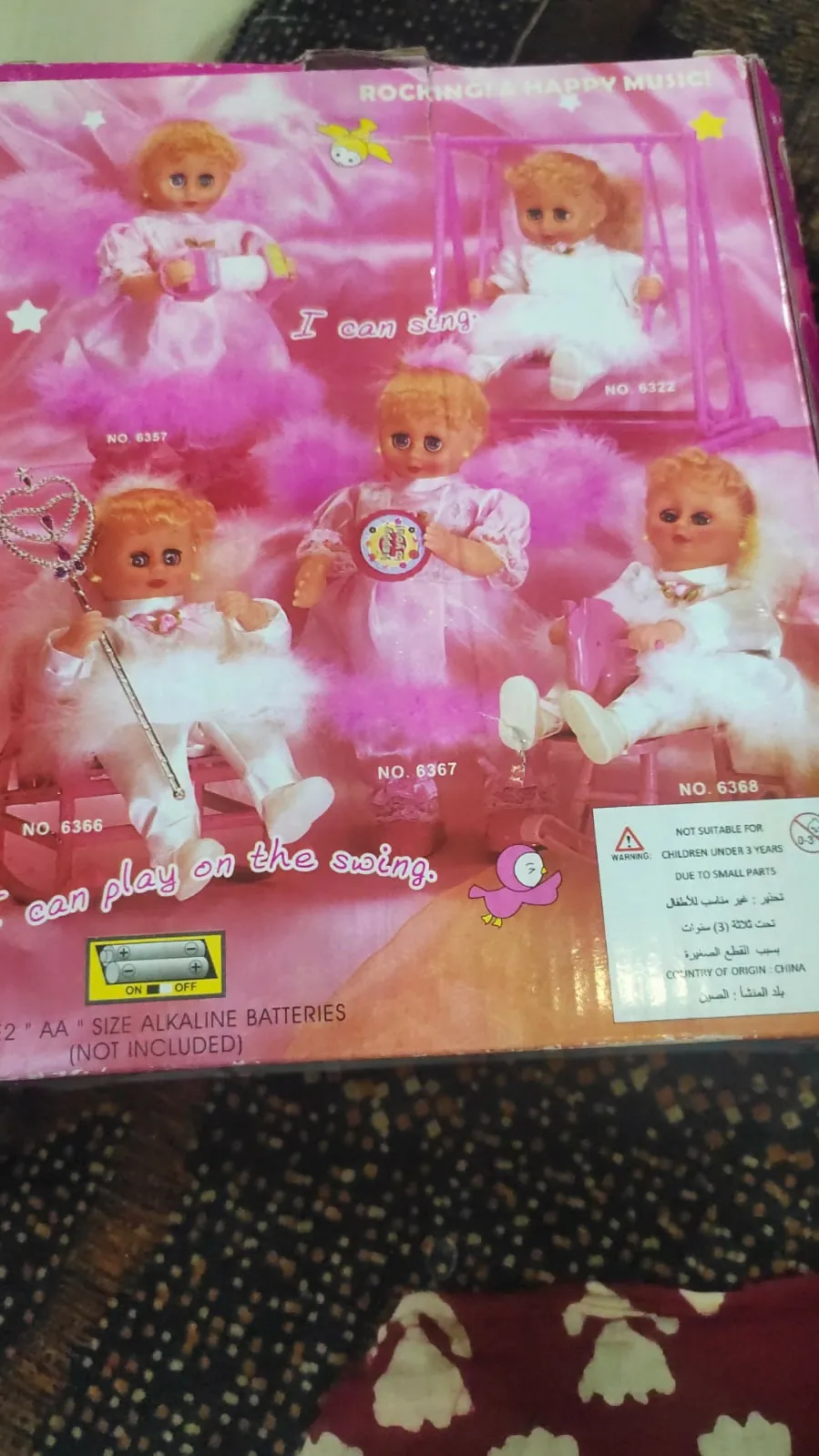 Baby Angel Doll with Batteries