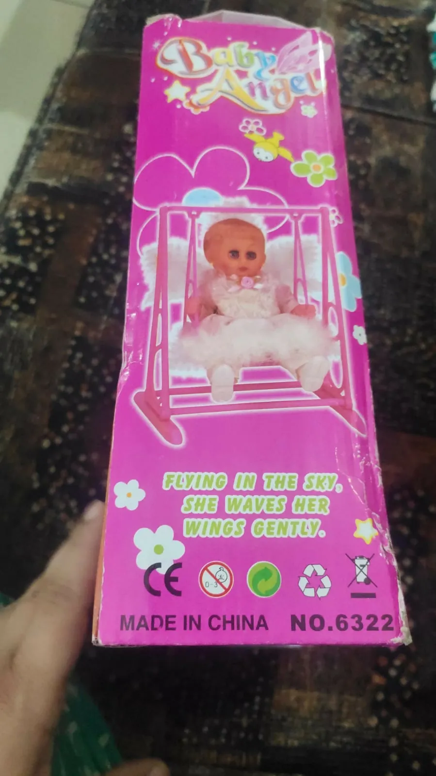 Baby Angel Doll with Batteries