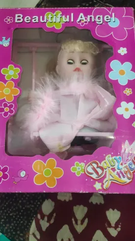 Baby Angel Doll with Batteries