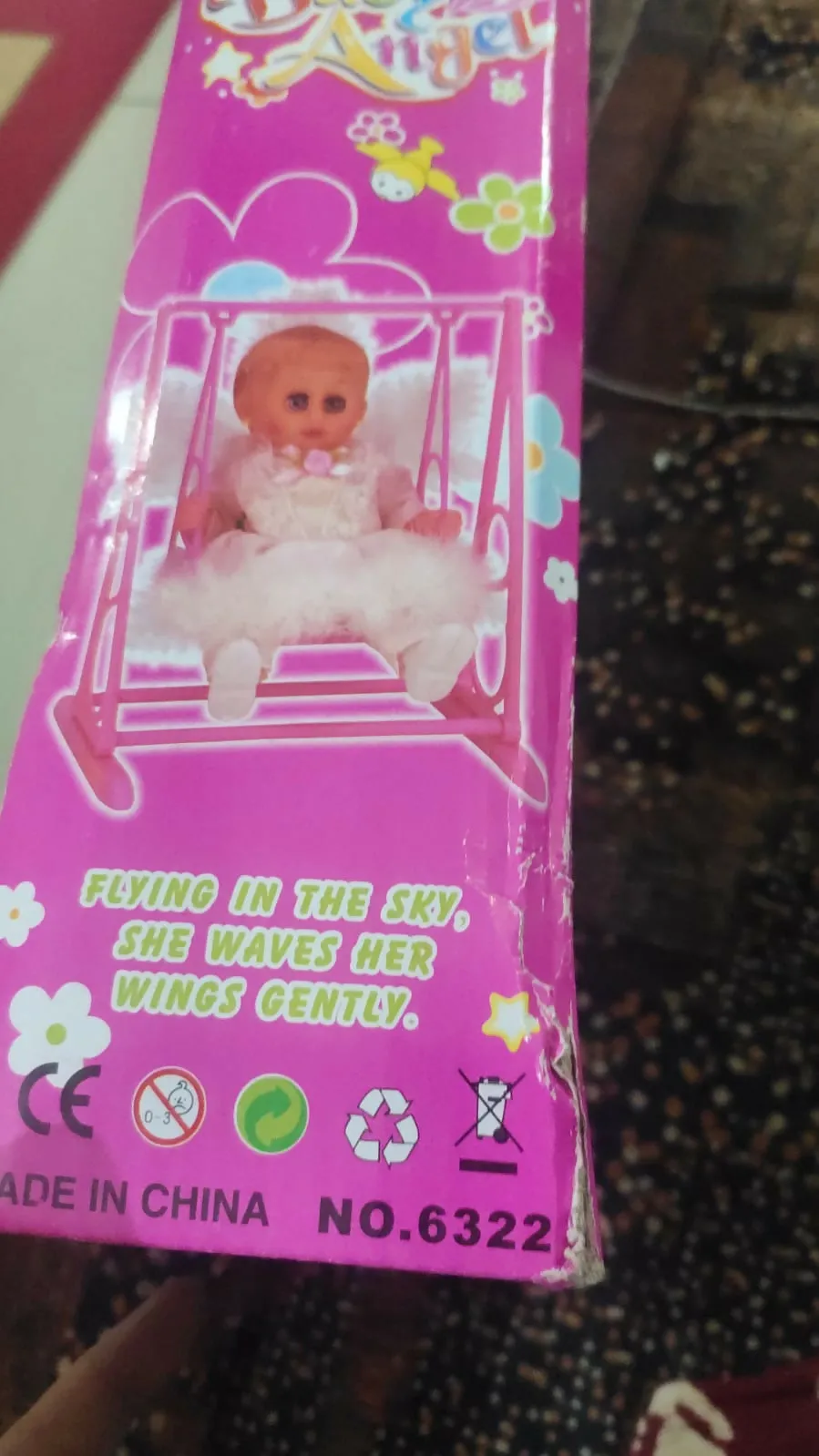 Baby Angel Doll with Batteries