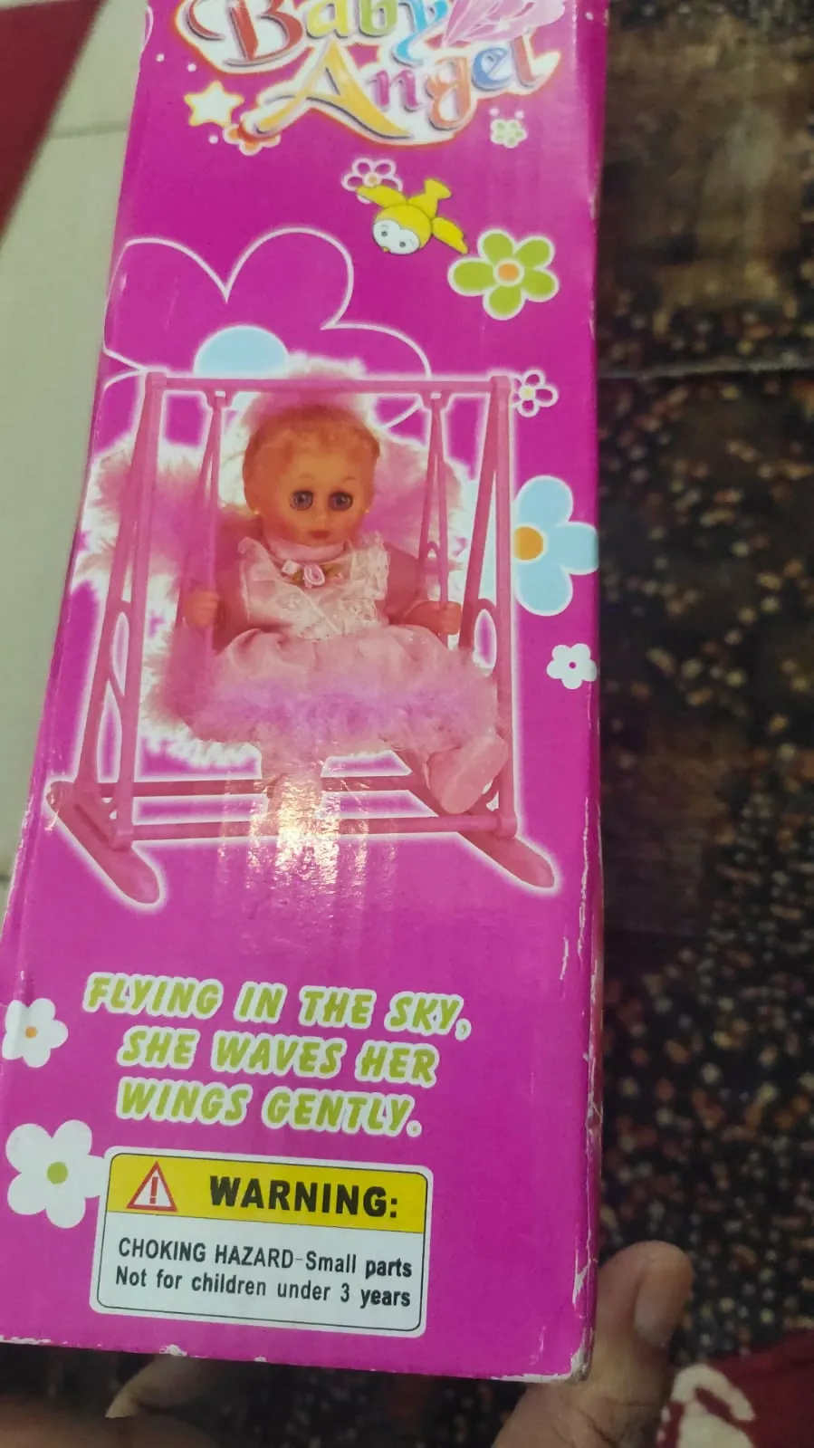 Baby Angel Doll with Batteries