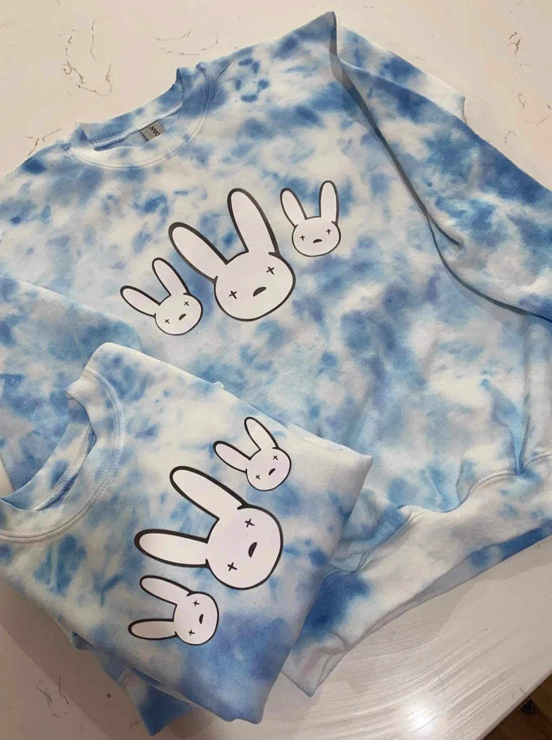 BadBunny TIE DYE Sweatshirt