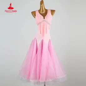 Ballroom Dance Competition Dresses Women Customsized Waltz Performance Professional Clothing Adult Children Modern Dancing Dress