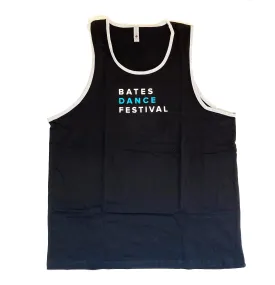 Bates Dance Festival, Black Tank with Grey Trim