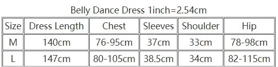 Belly Dance Costume for Women Half Sleeves Compeitiotn Dress Oriental Dance Training Costume Female Belly Dancer Clothing Outfit