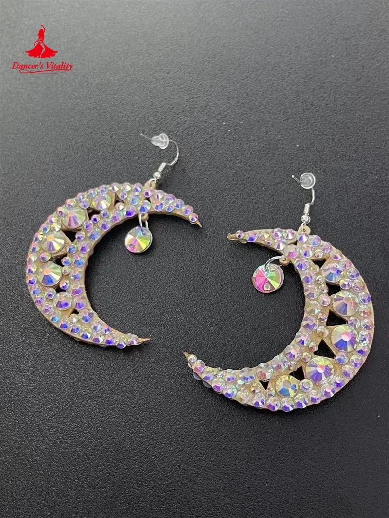 Belly Dance Earrings for Women Dance Performance Costumes Jewels