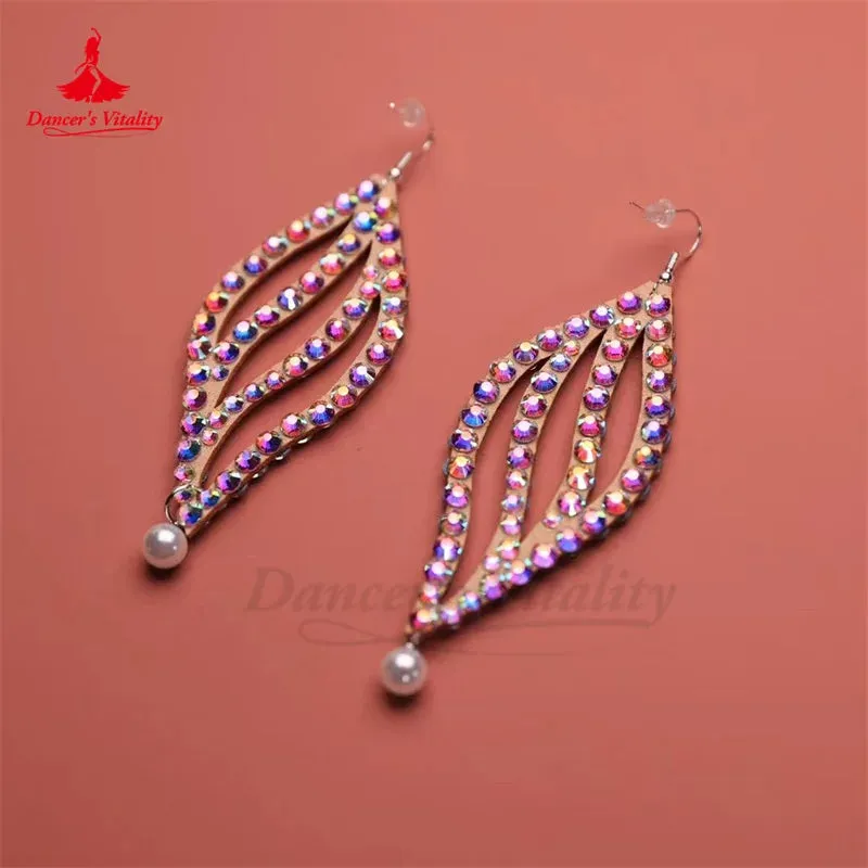 Belly Dance Earrings for Women Dance Performance Costumes Jewels