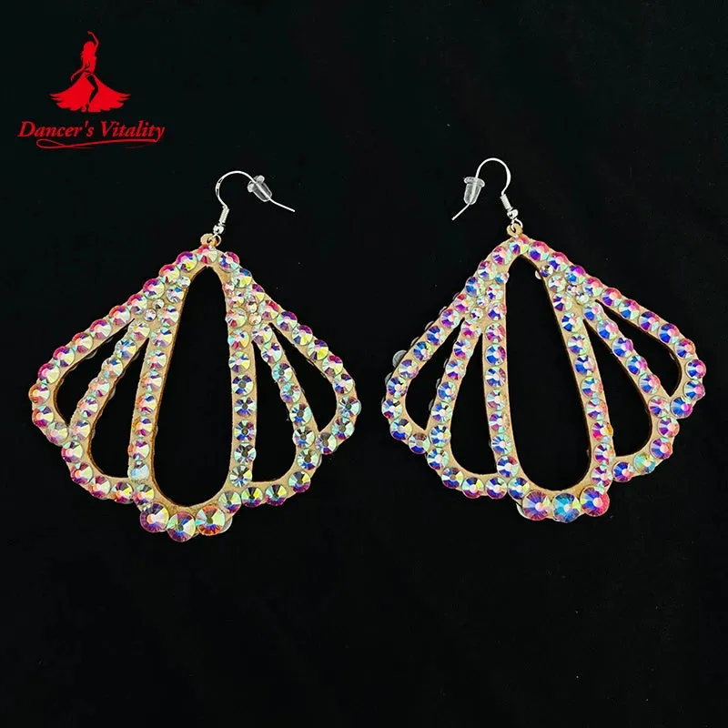 Belly Dance Earrings for Women Dance Performance Costumes Jewels