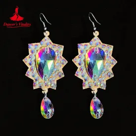 Belly Dance Earrings for Women Dance Performance Costumes Jewels