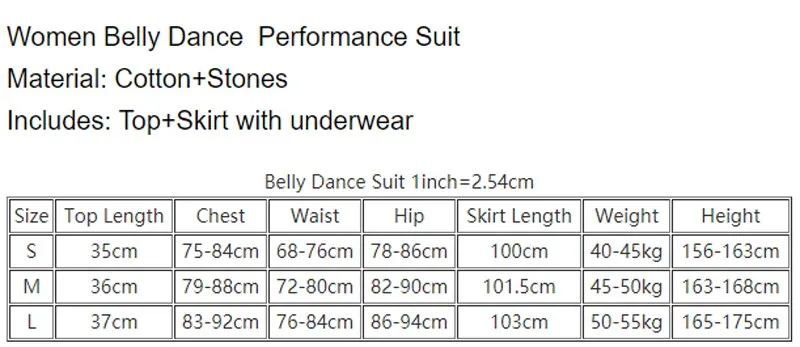 Belly Dance Practice Clothes Female Oriental Dance Top sleeves long Skirt 3pcs for Women Belly Dancing Outfit Bellydance Set