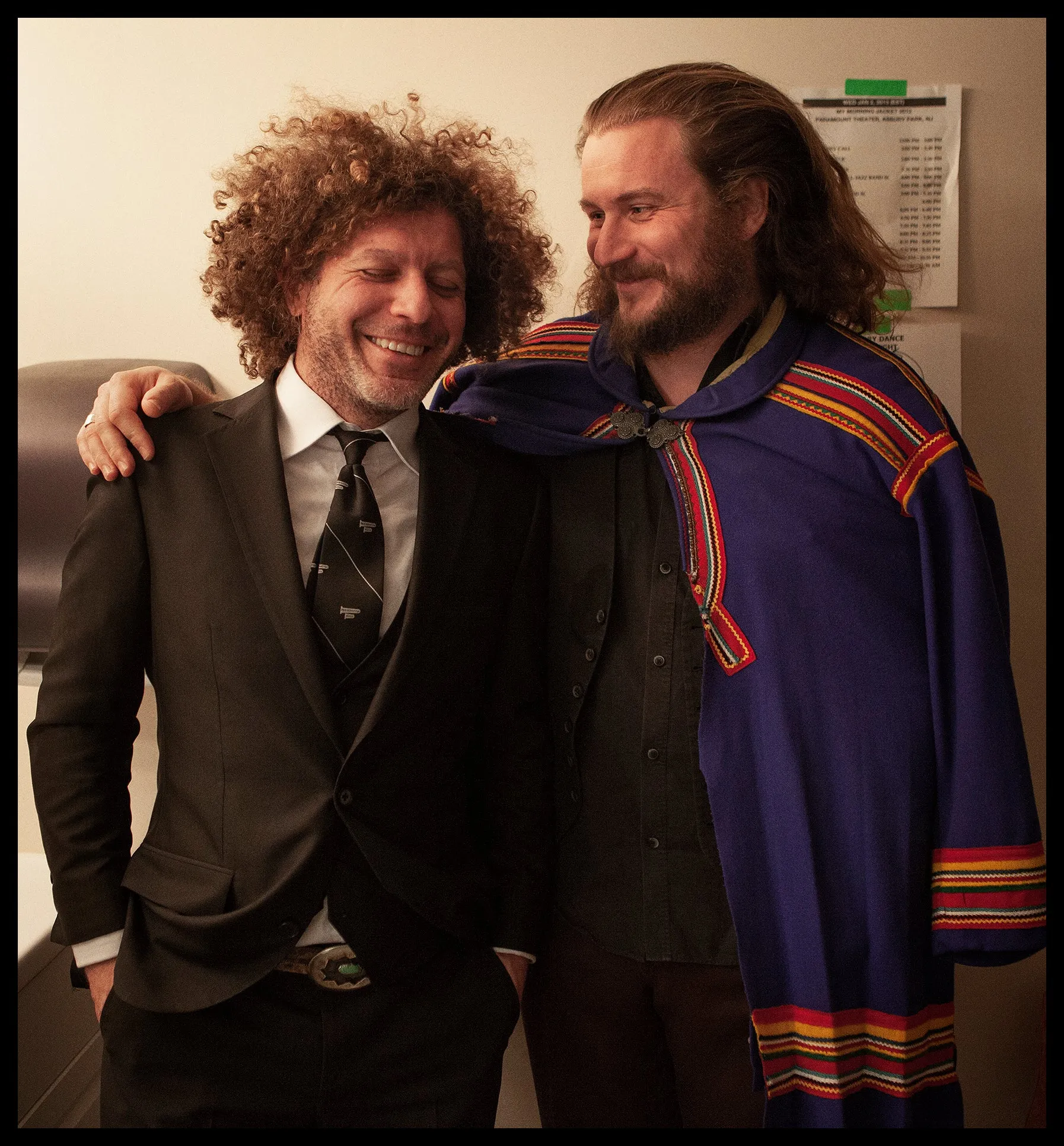 Ben Jaffe and Jim James (Asbury Park, NJ, 2013)