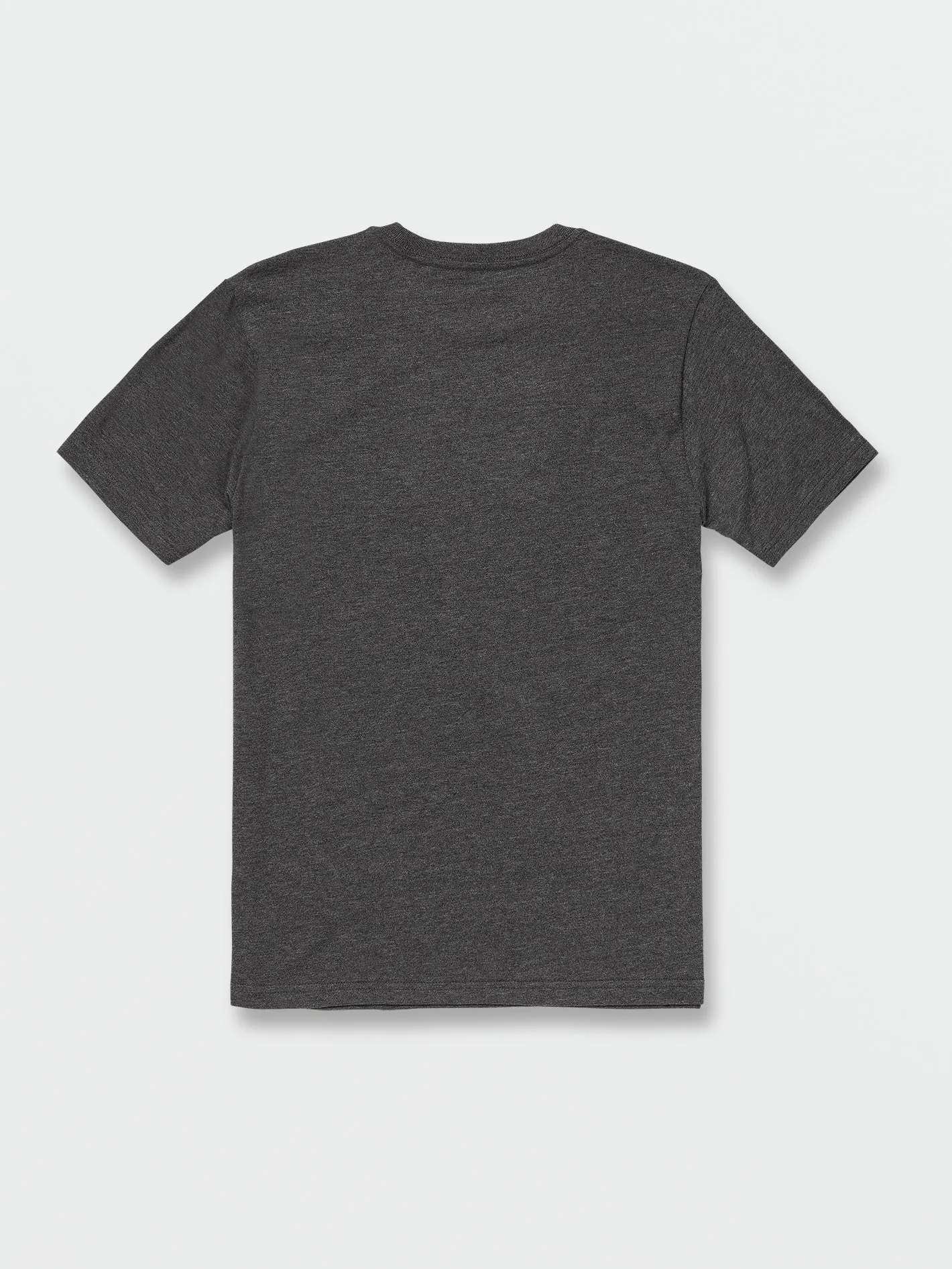 Big Boys Stript Short Sleeve Tee - Dark Black Heather