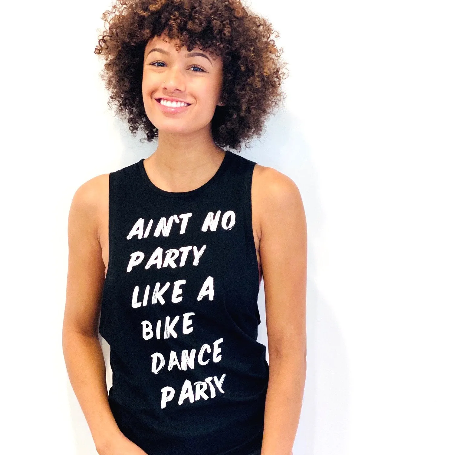 Bike Dance Party Muscle Tank