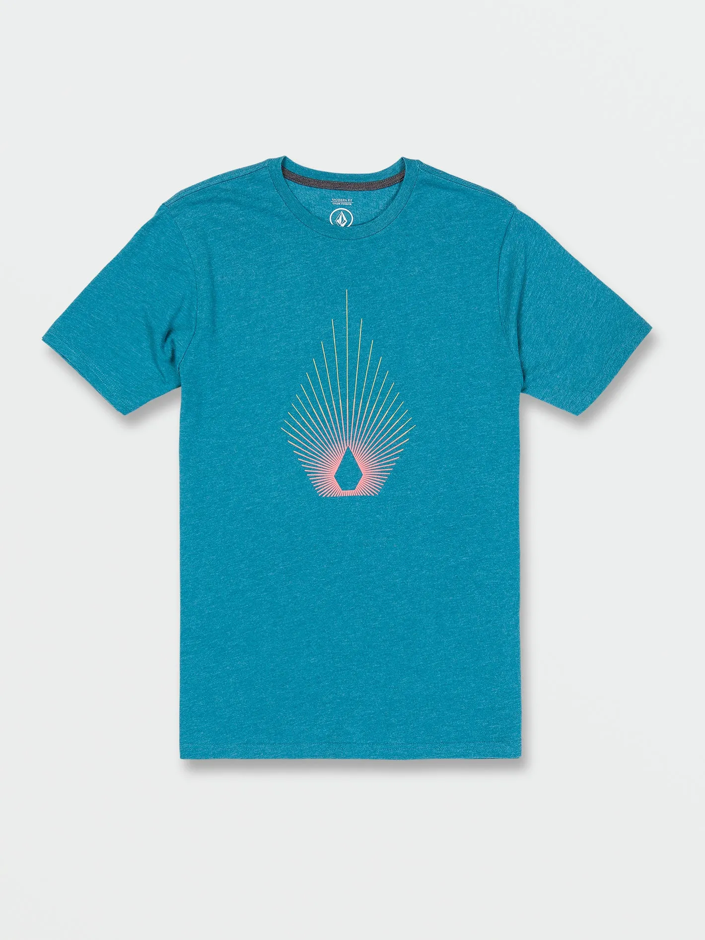 Blister Short Sleeve Tee - Ocean Teal Heather