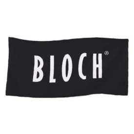 Bloch Logo Towel With Zip Pouch - Black $29.95