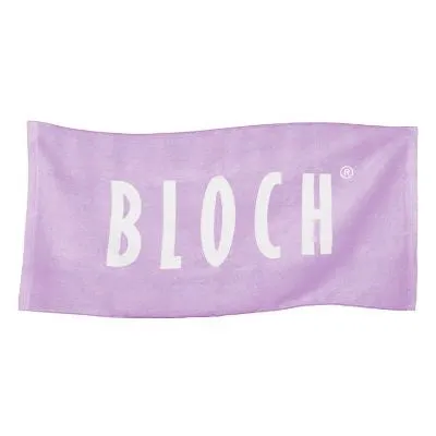 Bloch Logo Towel With Zip Pouch - Lavender  $29.95