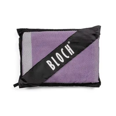 Bloch Logo Towel With Zip Pouch - Lavender  $29.95