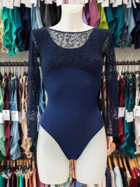 Blue Dance Long Sleeve Leotard MP617