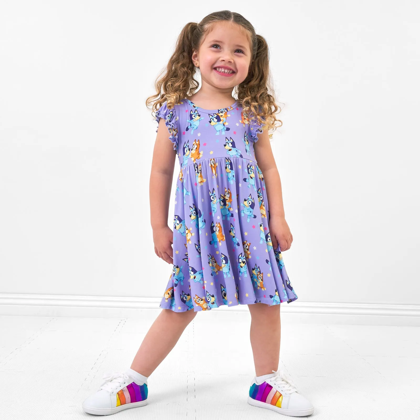 Bluey & Bingo Flutter Twirl Dress