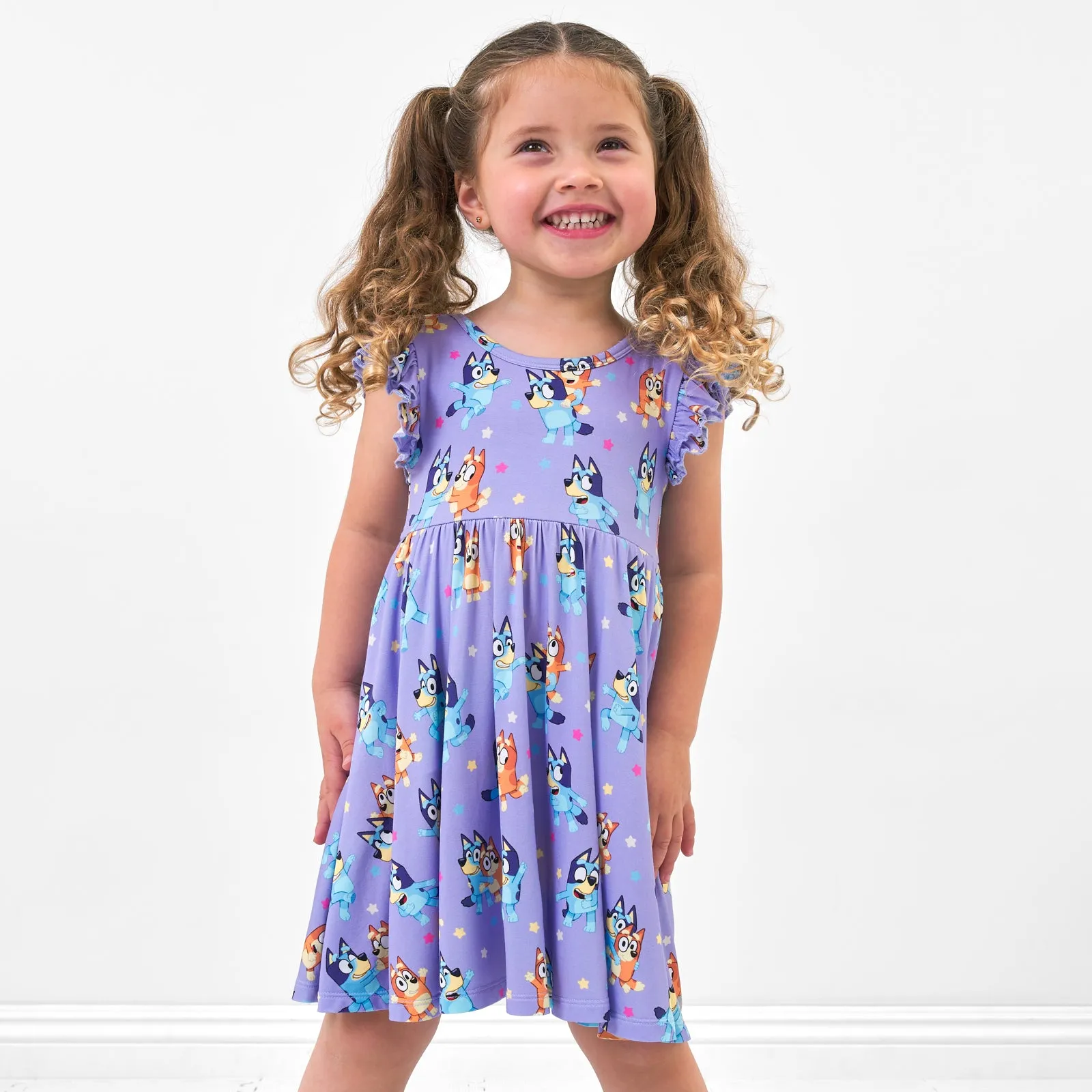 Bluey & Bingo Flutter Twirl Dress