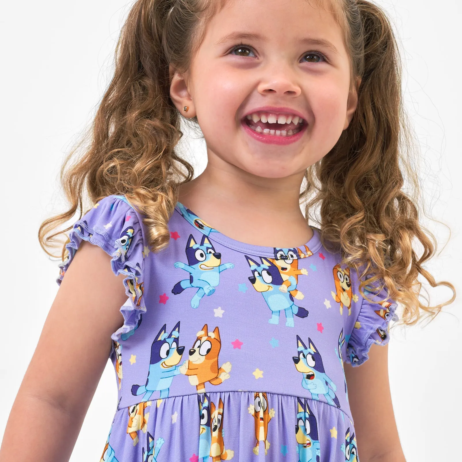 Bluey & Bingo Flutter Twirl Dress