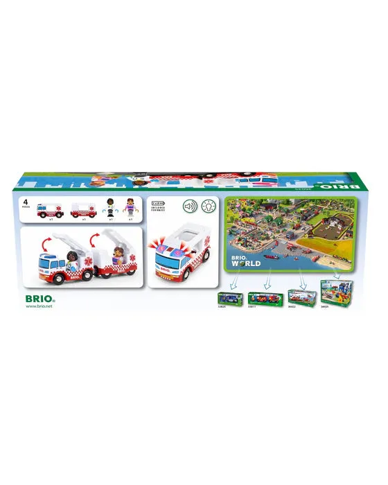 BRIO RESCUE AMBULANCE