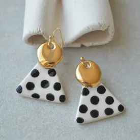 Ceramic earrings No. 59