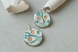 Ceramic earrings No. 7