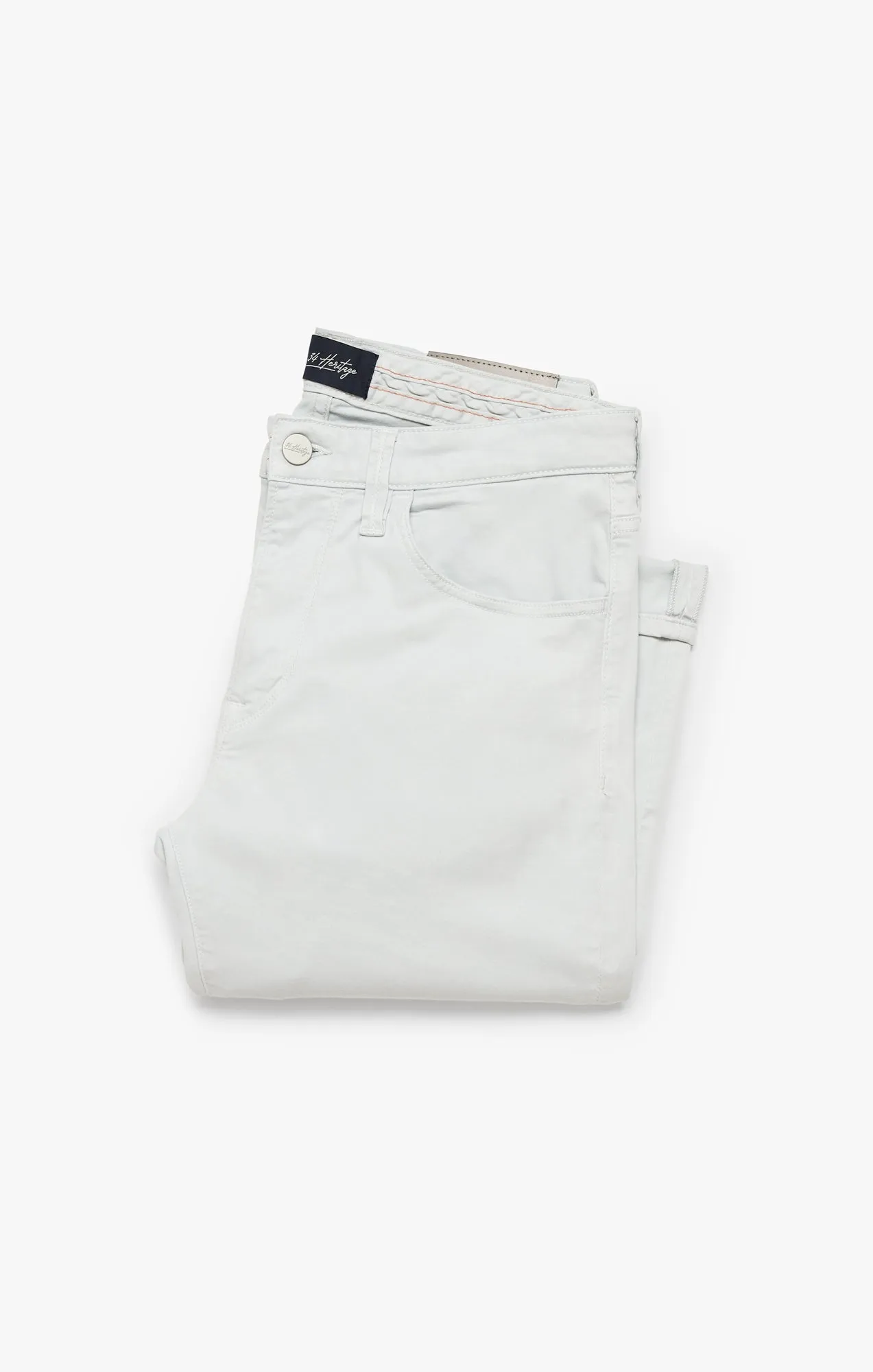 Charisma Relaxed Straight Leg Pants In Pearl Twill