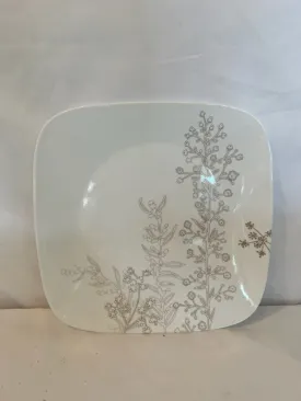 CORELLE SHADOW DANCE - 10.5" Plate Square Dinner