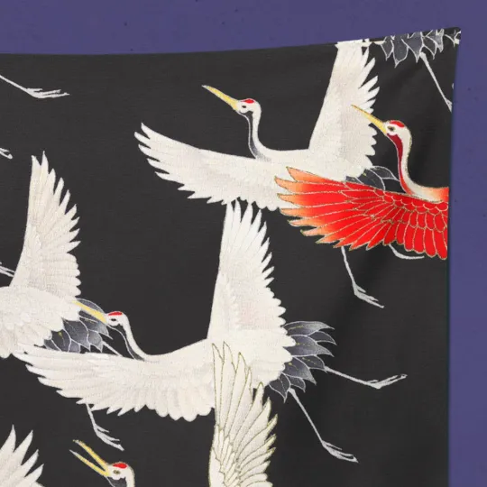 Crane Dance Tapestry